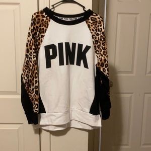 🐆PINK leopard sweater 🐆